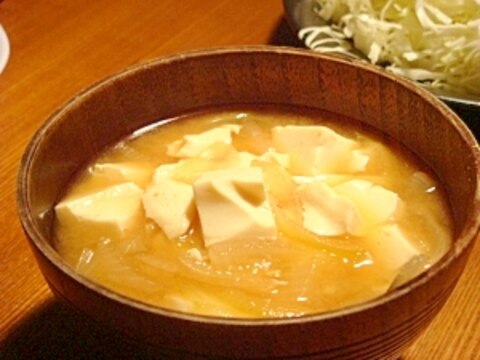 我が家の味噌汁★豆腐と大根